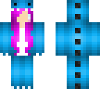 chibi blue dinosaur