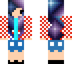 chibi flannel girl