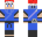 christmas blue shinobi