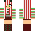 christmas cat girl