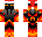 christmas fire enderman