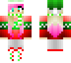 christmas red sweater girl