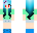 cool teal girl