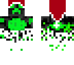 creeper ghost festive