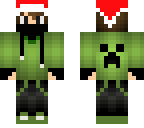 creeper hoodie xmas