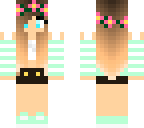 cute aqua girl