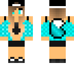 cute blue tomboy