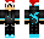 dragon christmas boy blue