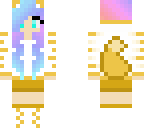 edited golden kitty girl