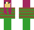 girl in christmas jumper