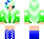 green cute