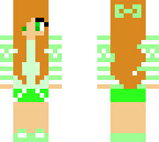 green ginger girl
