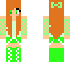 green ginger girl
