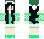 green girl