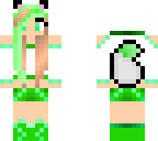 green wolf girl