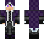 hooded awesome purple mage