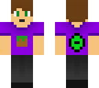 human boy - purple shirt