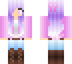 light pink cardigan