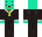 mint bear in suit 