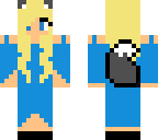 my base skin in a dress