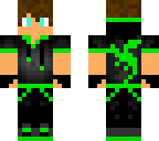 new green dragon boy