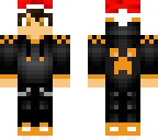 orange christmas boy
