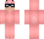 pig with glasses