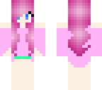 pink beach girl