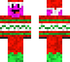 pink pony christmas skin