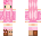 pink winter chibi