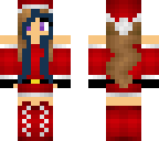punk christmas girl
