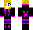 purple and pink