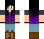 purple hair