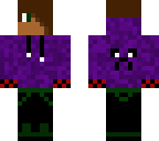 purple hoodie