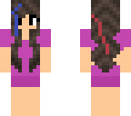 purple party dress