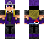 purple pokemon trainer