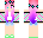rainbow girl