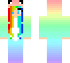 rainbow girl
