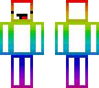rainbow man seethrough