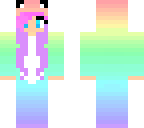 rainbow tiger girl