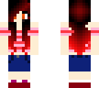 red lily girl cute