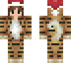 santa cat boy