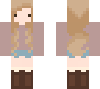 simple chibi girl