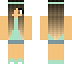 sky blue girl