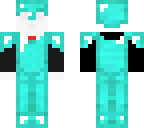 slenderman with armor diamond