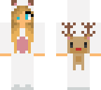super cute reindeer onesie