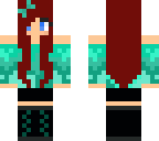 turquoise girl