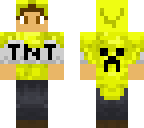 yellow exploding tnt boy