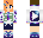 alien gaming girl