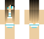 bikini girl blue eyes